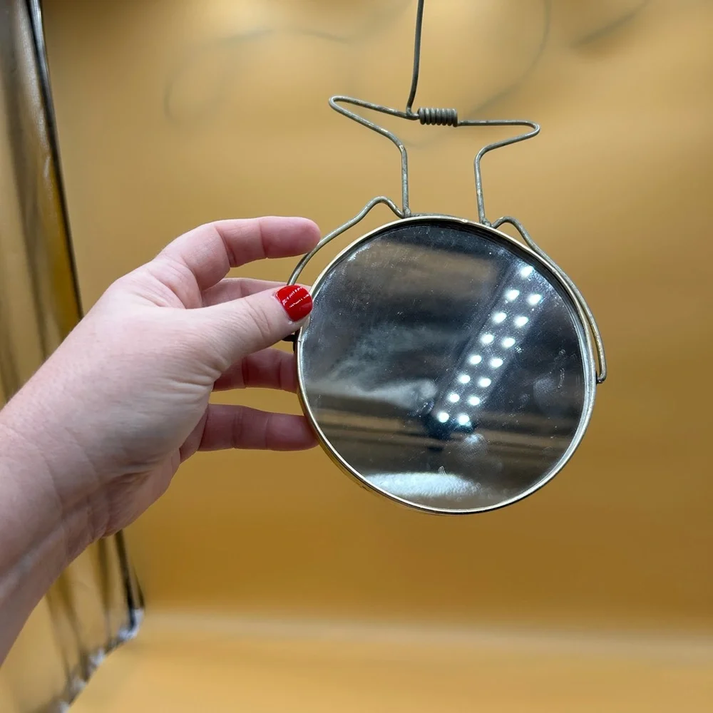 Vintage adjustable mirror magnify bathroom mirror